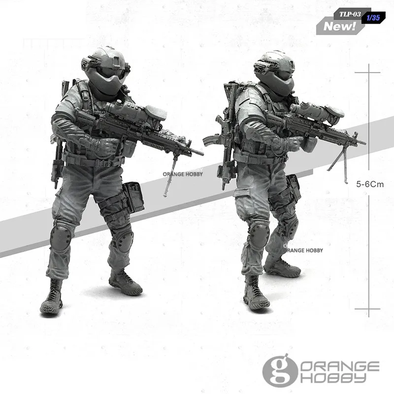 OHS YuFanModel 1/35 TLP-01-05 07-09 TLP серии современный солдат сборки военные полимерные миниатюры Модели Конструкторы oh