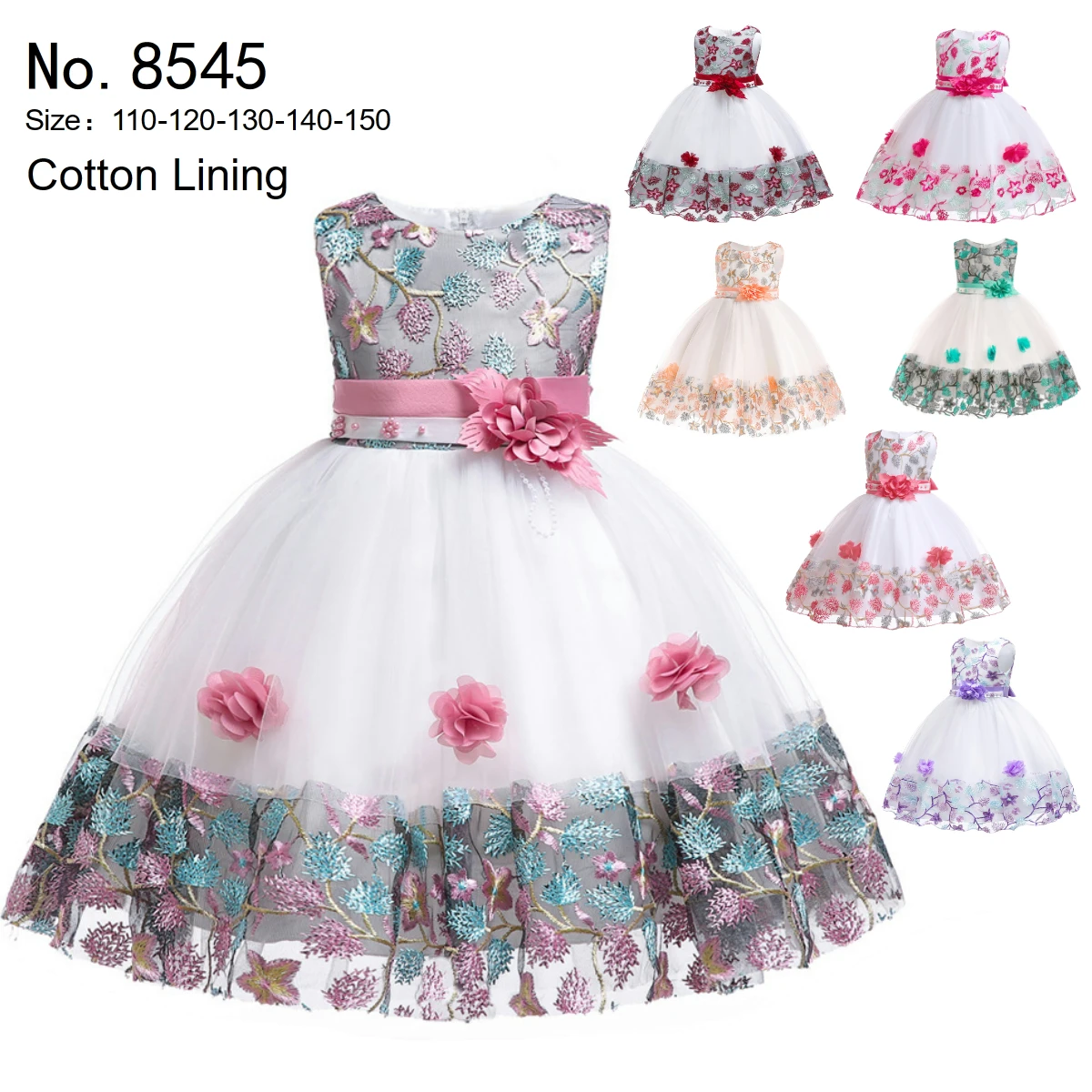 Бесплатная доставка платья для девочек с хлопковой подкладкой новинка 2019 Платья