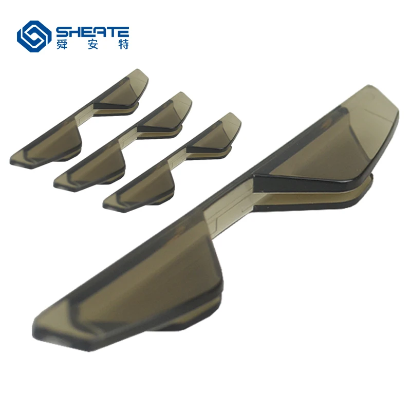 SHEATE 4 шт. автомобильные полосы для бампера двери защитный уголок наклейки уход за