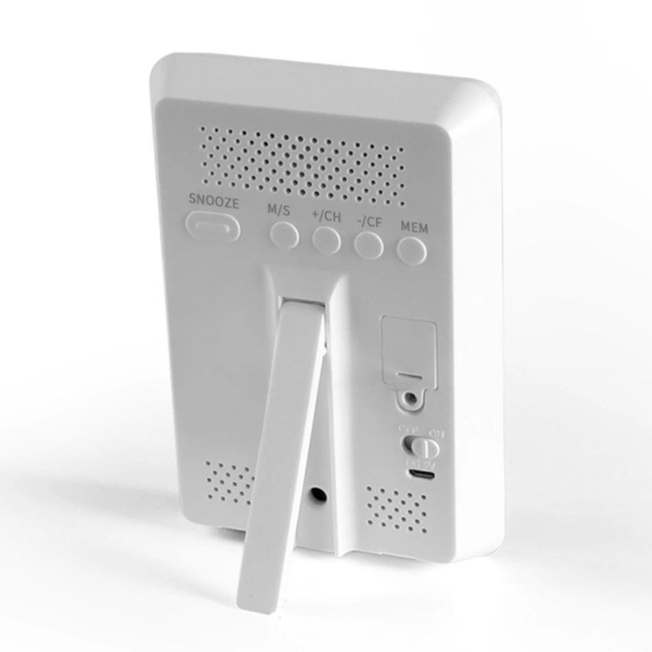 DIGOO DG-TH11200 HD красочные мини Метеостанция термометр гигрометр Температура Влажность сенсор часы с функцией повтора