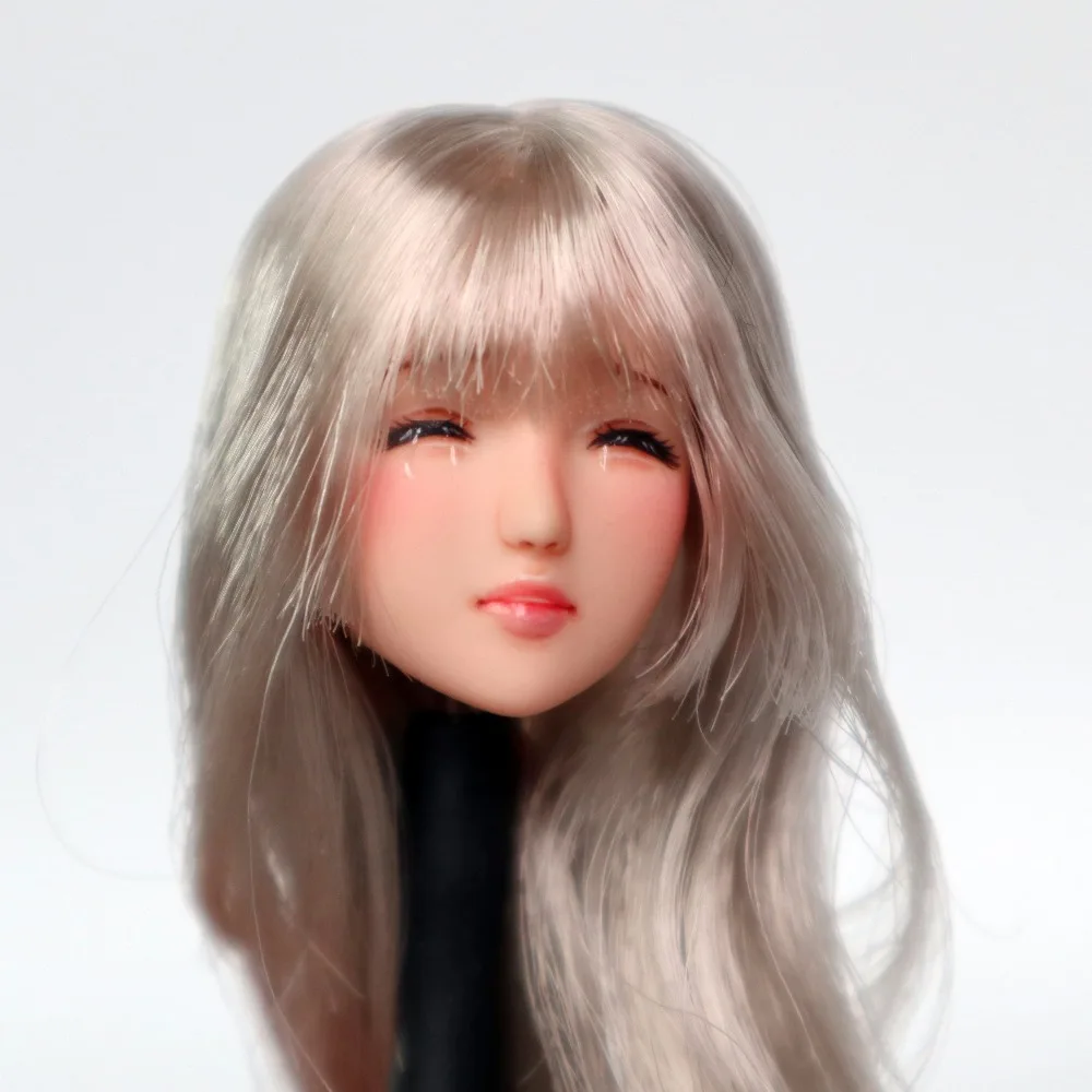 Estartek 1/6 Obitsu макияж для рук на заказ KE061 серебряные волосы красота выражение
