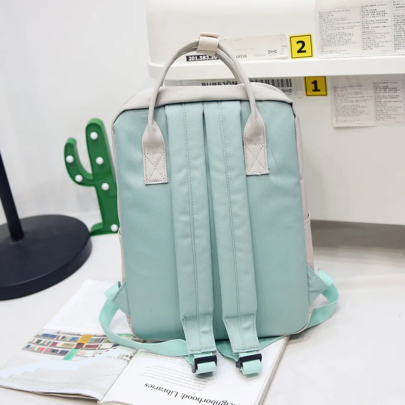 Женский рюкзак из парусины Bacisco Большой Вместительный для студентов сумки