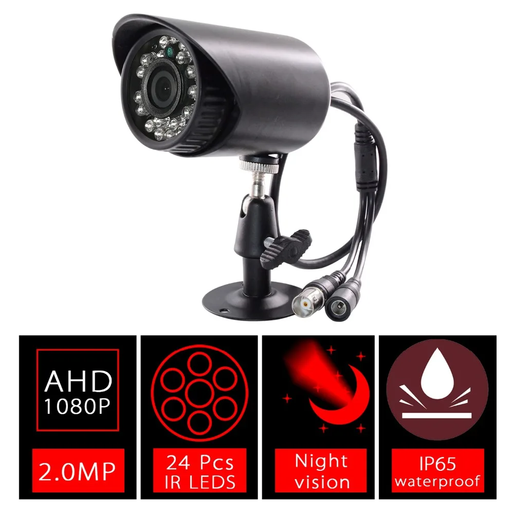 AHD аналоговая инфракрасная камера видеонаблюдения высокой четкости 1080P CCTV