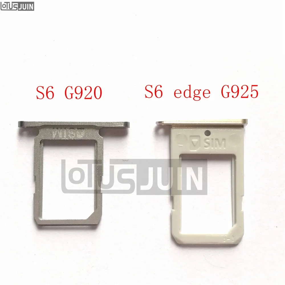 

10 шт., слоты для Samsung Galaxy S6 S6 edge G920 G925