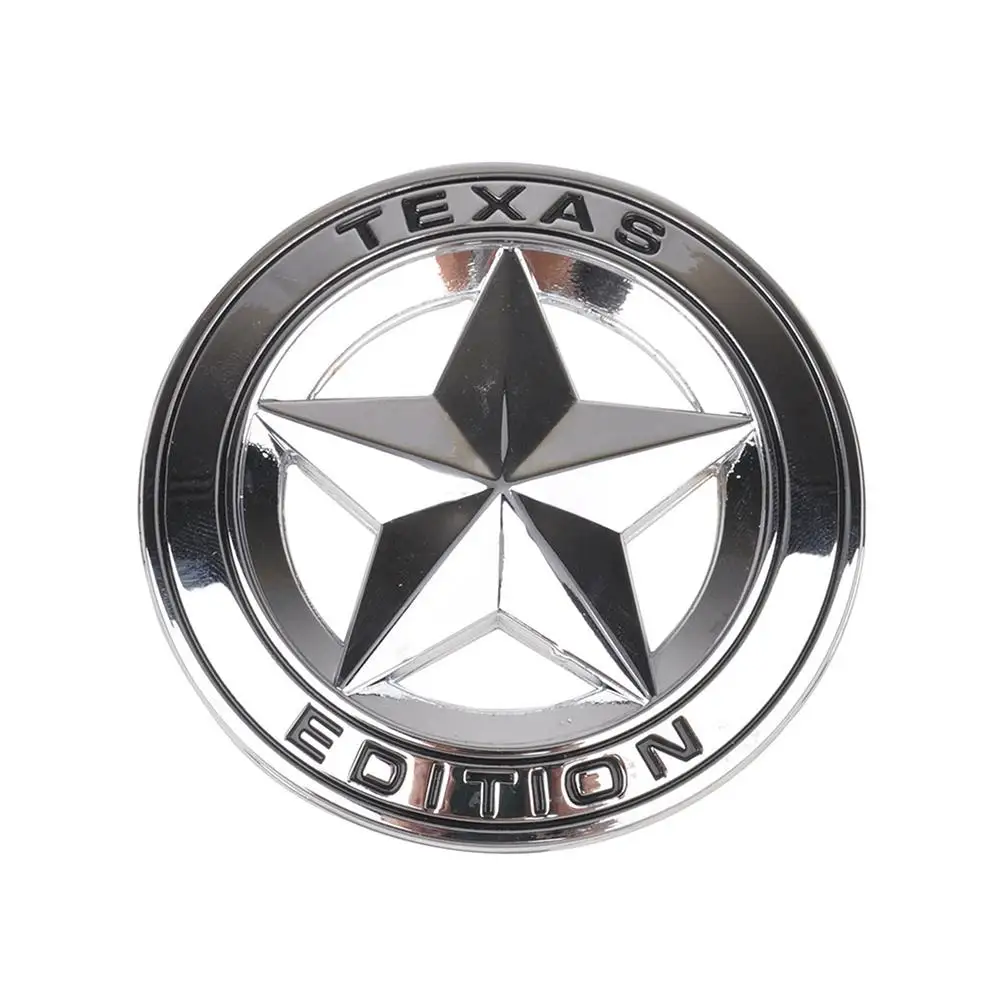 Металлическая 3D дизайнерская наклейка для автомобиля эмблема Texas Edition с эмблемой