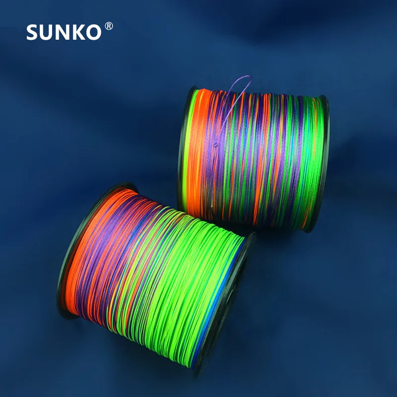 8strands супер прочная леска 1000 м SUNKO Марка по составу многонитевая Материал