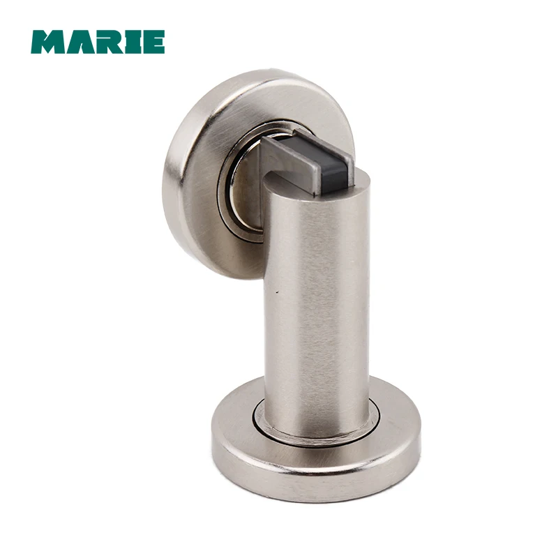 DS020 цинковый сплав Магнитный Серебряный держатель для остановки двери фиксатор