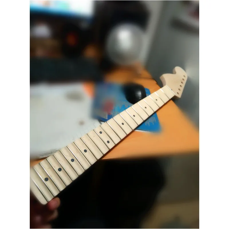 Disado 22 лада большая обратная головка Кленовая электрическая гитара Шея Гребешок