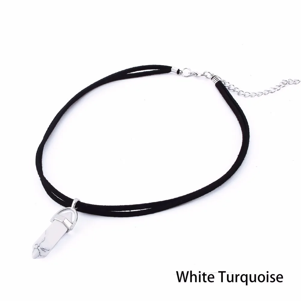 Лучшие друзья Двухслойное бархатное ожерелье чокер кристалл драгоценный камень