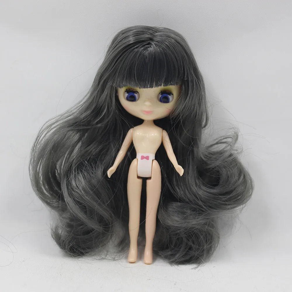 Мини blyth кукла Обнаженная фабрика кукла подходит для diy Изменить макияж волосы очень долго может изменить их волосы, такие как в точках - Цвет: Like the picture