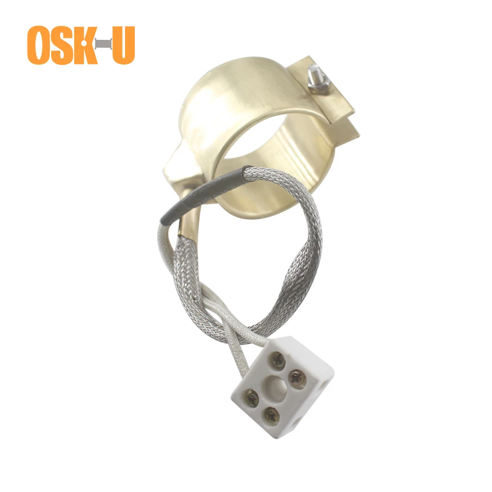 

48mm ID Brass Band Heater 48x30/48x35/48x40/48x50/48x60mm Height Electric Heating Element Wattage 200W/240W/270W/340W/400W