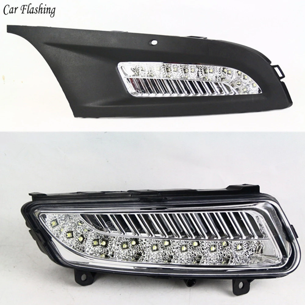 1 комплект автомобисветодиодный светодиодных фар CSGJMY для Volkswagen VW Polo 2010 2011 2012 2013 2014