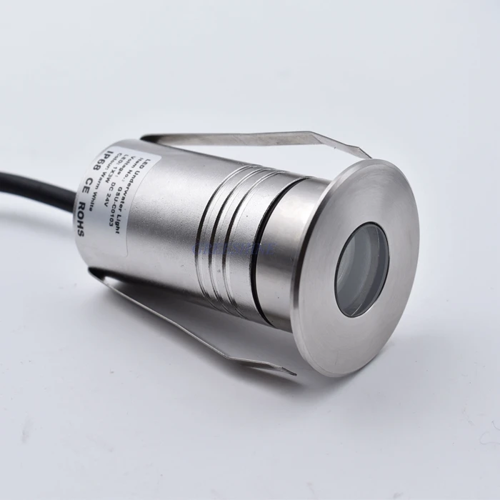 Нержавеющая сталь 316 12-24V IP68 светодиодный подводный светильник Бассейн светильник 3W светодиодный пруд фонтан светильник ing 8 шт./лот DHL