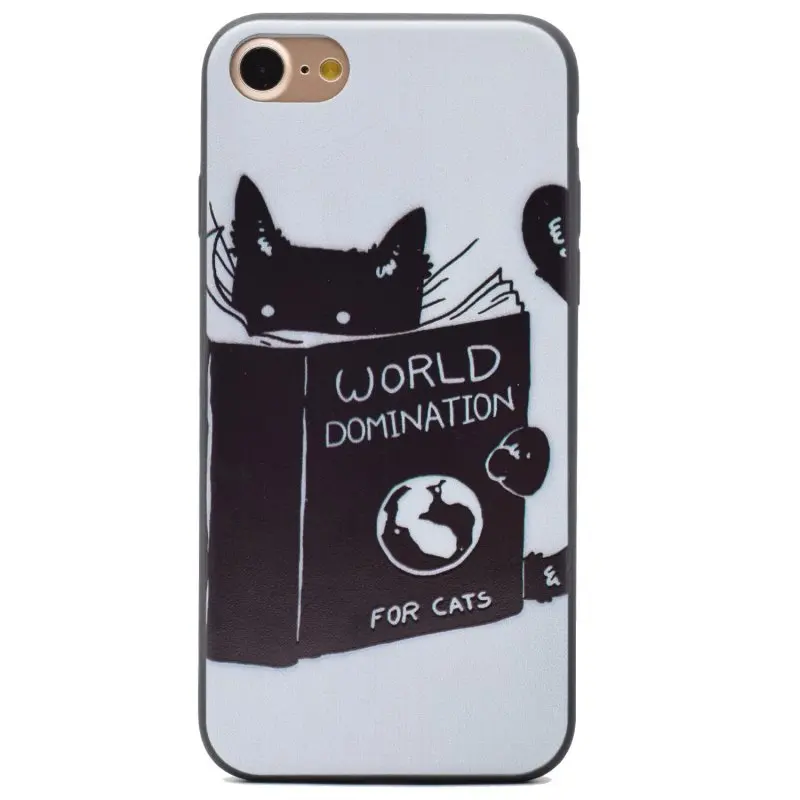 Soft Silicone Phone Bag Case For Apple iPhone 7 iPhon i7 Angry Smile Birds Cat Flower Thin Gel Mobile Coque Etui Capinha Cases |