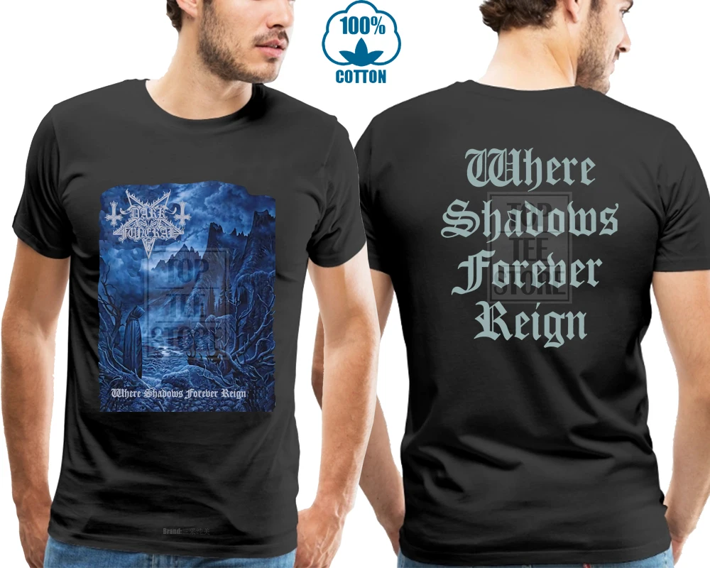 Темно рубашка Reign S M L Xl Официальная футболка летняя футболка|Мужские футболки| |