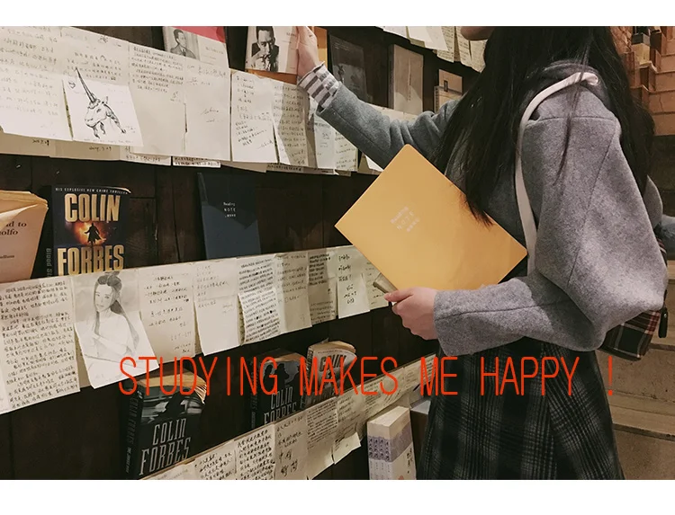 Бренд Cheng Jia, записная книжка для чтения, студенческие канцелярские принадлежности, мягкая поверхность, копия, простой креативный отрывок, Дневник для чтения, записная книжка