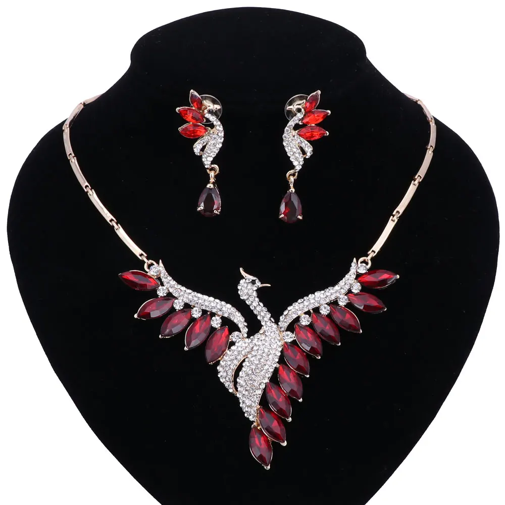 OUHE роскошное женское ожерелье с кубическим цирконием сверкающий кристалл