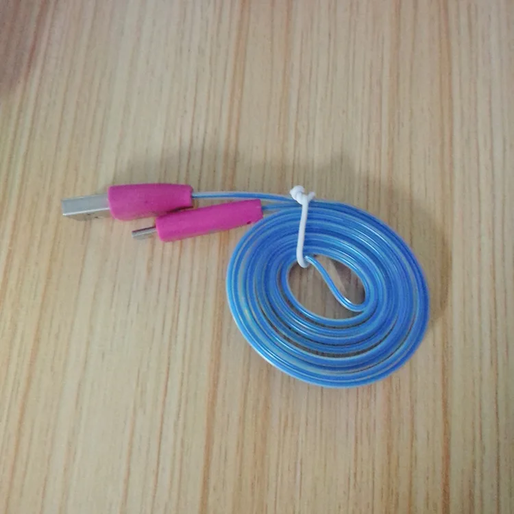 Новейший яркий изящный медный USB Micro-USB зарядка 480 Мбит/с 24K кабель передачи данных