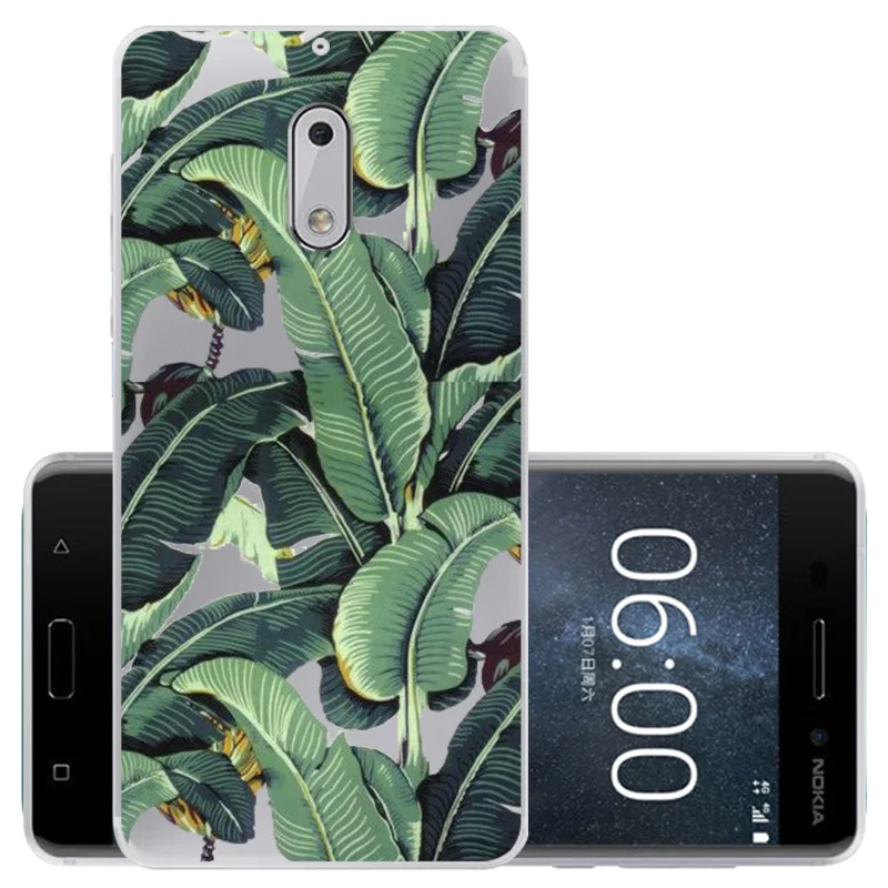 CROWNPRO чехол для Nokia 6 Чехол Мягкий силиконовый чехол для Nokia 6 TA-1000 TA-1003 5," защитный чехол для телефона для Nokia 6 Coque