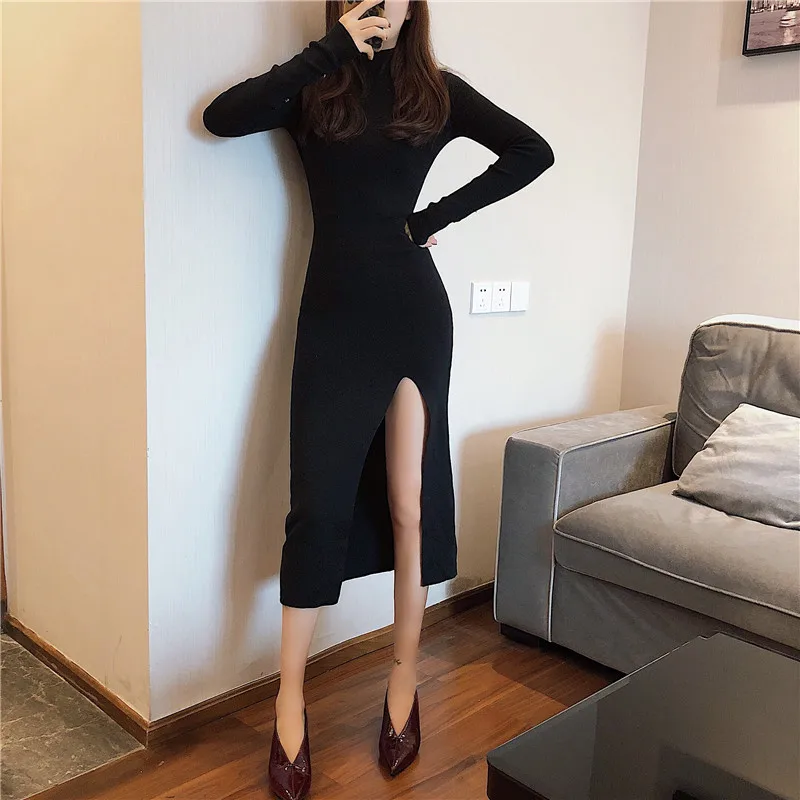 GRUIICEEN/облегающие вечерние женские платья 2018 весеннее Новое подиумное женское