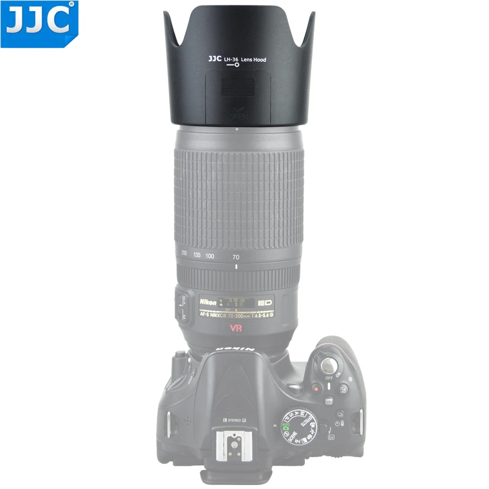 JJC Реверсивный бленда объектива для AF S VR Zoom Nikkor 70 300 мм f/4 5 6G IF ED объектив с