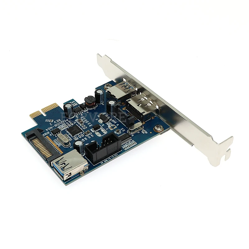 Адаптер питания eSATA PCIe с разъемом SATA 9pin USB PCI e|Платы расширения| |