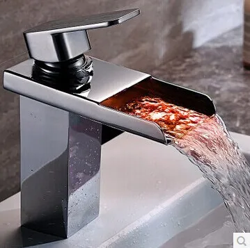 Светодиодный светильник кран для воды светодиодный 3 цвета меняющий водопад