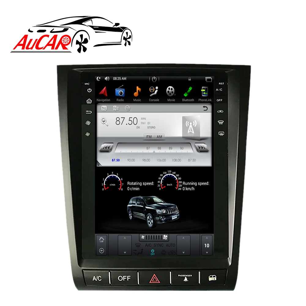 Автомагнитола AuCAR 2 din Android 8 1 экран 12 дюйма IPS для Lexus GS300 GS350 GS400 GS430