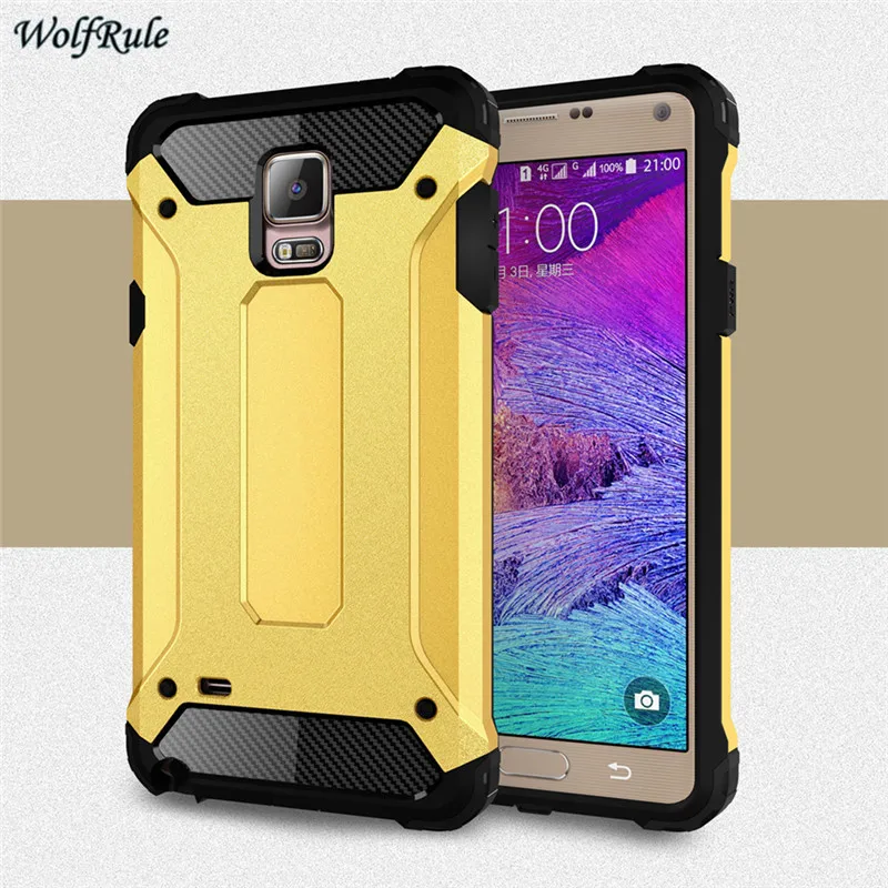 for samsung galaxy note 4 cover anti knock silicone plastic case for samsung galaxy note 4 case note4 n9100 for samsung note4 free global shipping