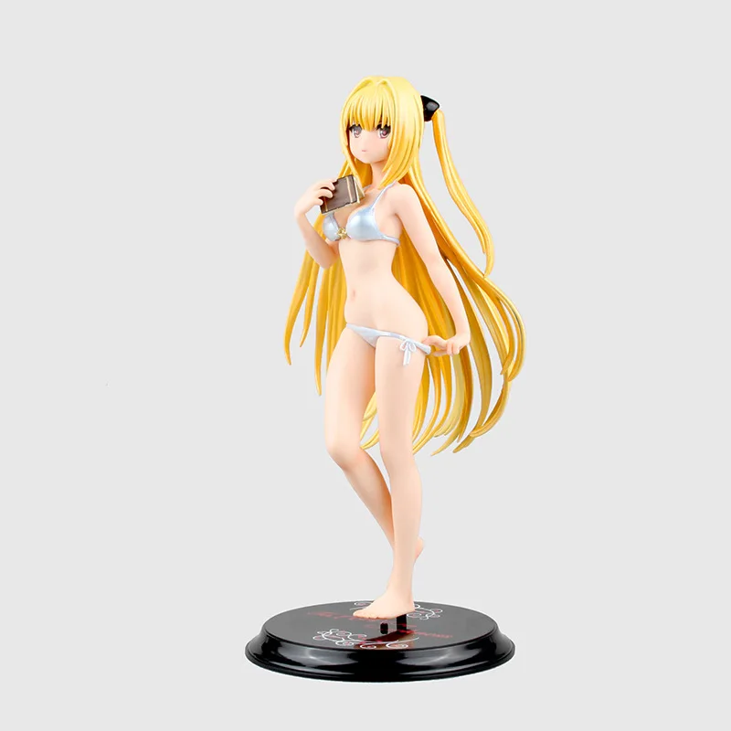 Аниме To love ru Золотая тьма ПВХ фигурка Коллекционная модель игрушки куклы 23 см |