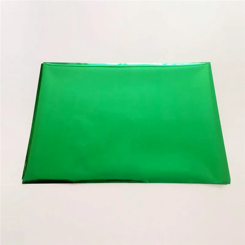 Зеленая цветная бумага для рукоделия Myfoils фольга тонера реактивная лазерным