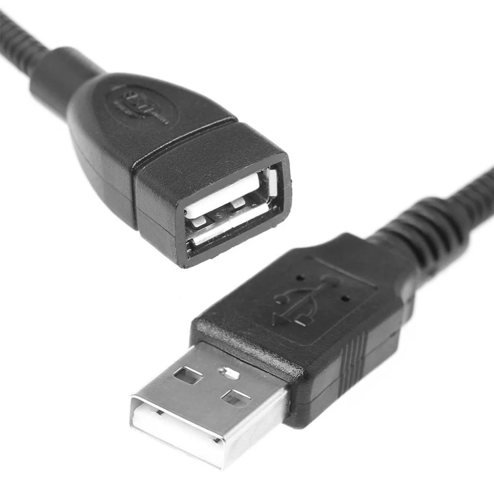 USB 2 0 гибкий кабель для передачи данных металлический сетчатый шнур ноутбука ПК
