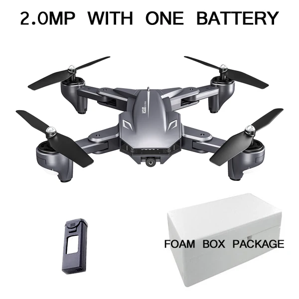 720P 1 BATTERY Visuo XS816 Дрон 4 K с камерой HD вертолет WiFi FPV оптическое позиционирование потока Складная двойная камера селфи Дрон RC Квадрокоптер - Цвет: 720P 1 BATTERY