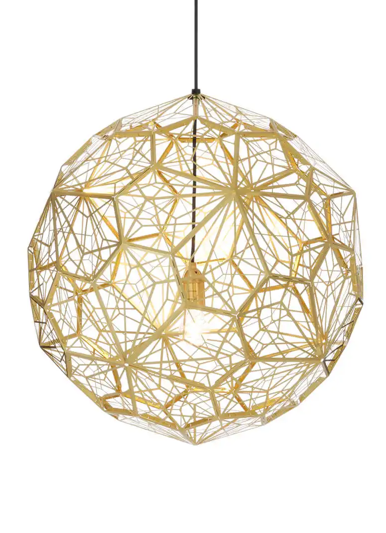 Потолочный светильник LukLoy Web люстра из латуни нержавеющей стали для гостиной