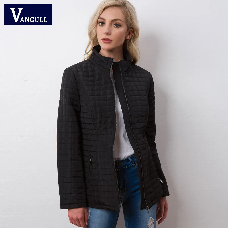 Vangull зимняя куртка для женщин 2018 Новинка Высокое качество Весна Осень женское