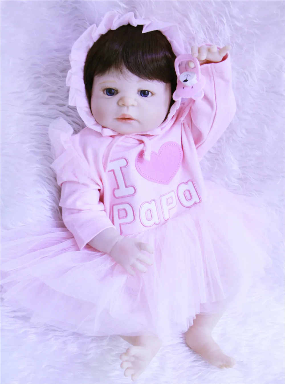 Кукла реборн полностью силиконовая 23 дюйма для детей|reborn baby doll toy|baby toydoll toys |