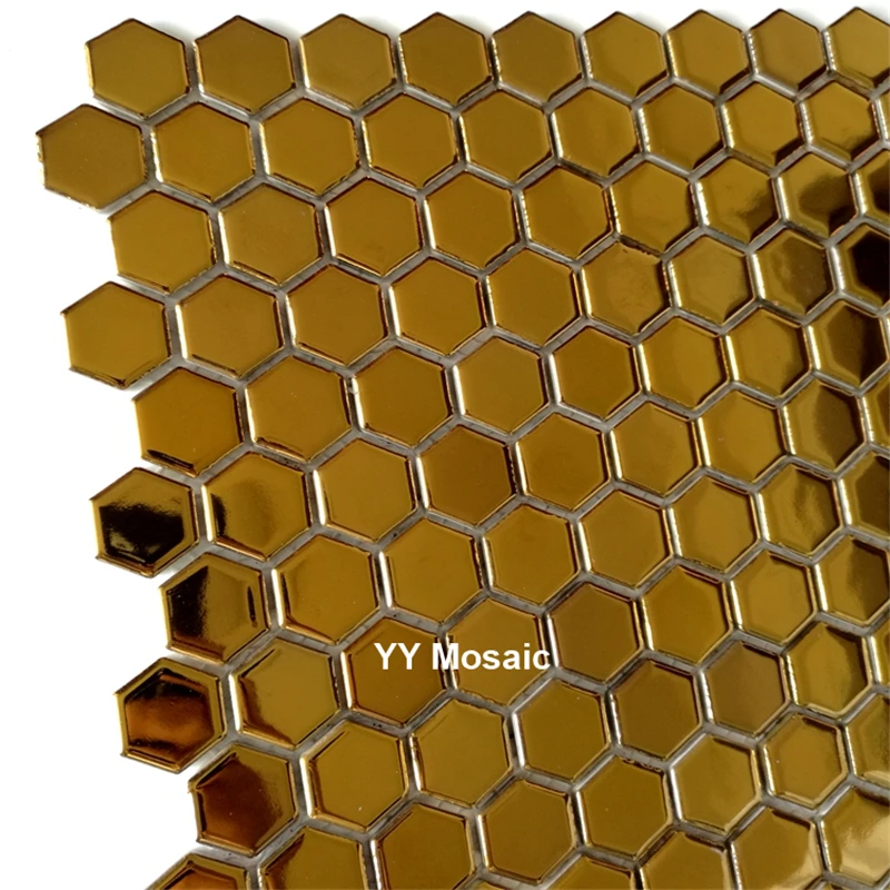 Шестигранная глянцевая матовая керамическая плитка 26 мм|Создание мозаики| |