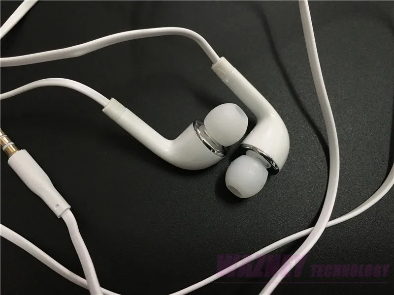 Стереонаушники вкладыши с микрофоном и регулятором громкости для Samsung GALAXY EDGE PLUS