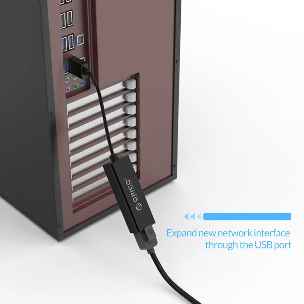 ORICO USB3.0 2 0 гигабитный Ethernet адаптер USB к RJ45 lan сетевая карта 10 м/100/1000 м для Windows 8 1 7 XP Mac