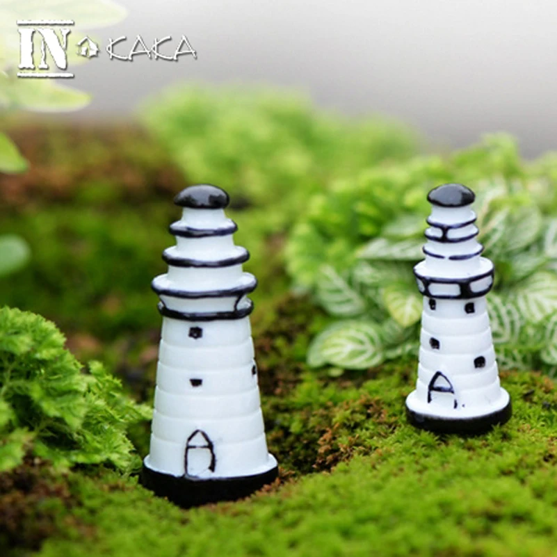 Микро ландшафтное украшение для сада миниатюрная башня модель здания фигурки
