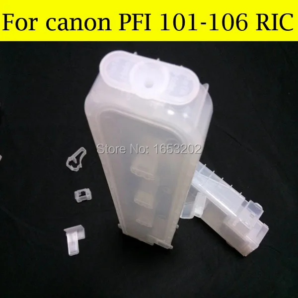 12 Color/Lot With Chips Refillable Ink Cartridge For Canon PFI-101 For Canon iPF5000 iPF6000 Printer