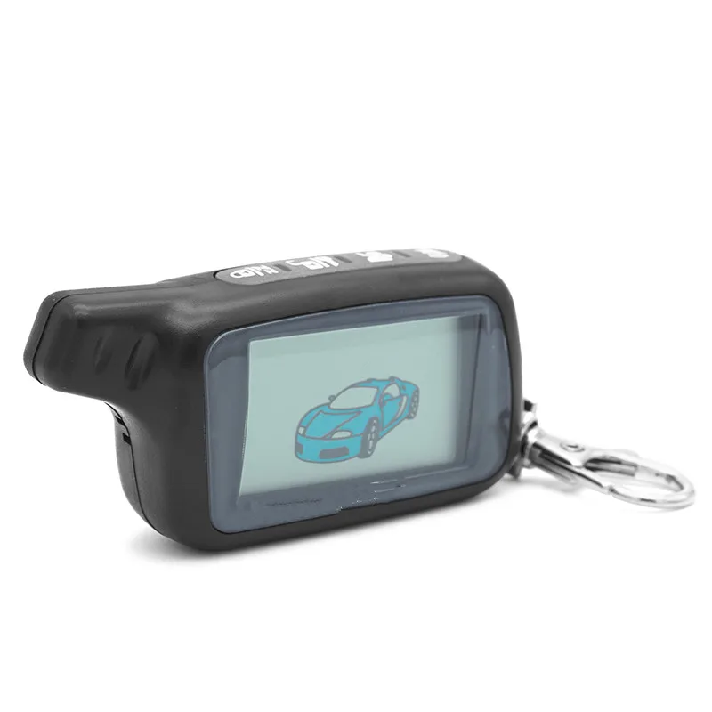 Брелок для автомобильной сигнализации TOMAHAWK X5 с ЖК дисплеем|key system|chain for twocar two way