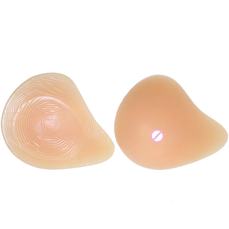 

180g/pcs New Spiral Fake Breast Silicone Chest Pad After Surgery Women Postoperative Rehabilitation Pseudo Chest Forms Care