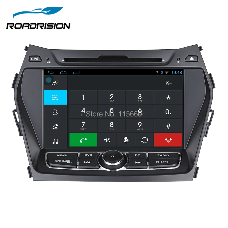RoadRision автомобильный dvd плеер Android 6 0 GPS для Hyundai IX45/Santa Fe 2013 2014 Авто Радио Стерео