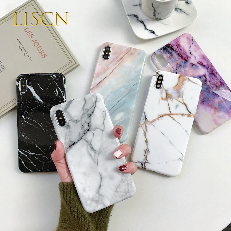LISCN мраморный силиконовый мягкий ТПУ задняя крышка для HUAWEI P20 Lite P30 Pro P 30 mate 20