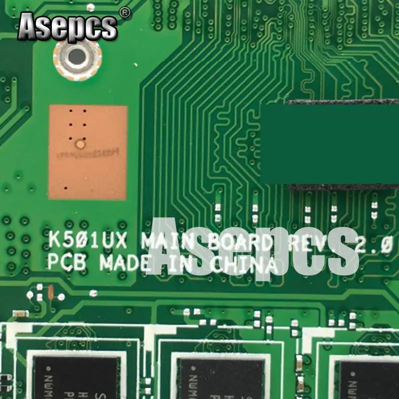 Asepcs K501UX материнская плата для ноутбука For Asus K501UB K501U K501 тестовая оригинальная DDR3 4G