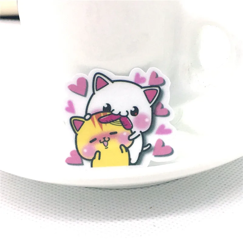 40 шт. милые аниме наклейки ca творческая личность водонепроницаемые детские