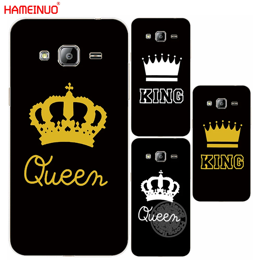 HAMEINUO King Queen YOUR MINE чехол для телефона Samsung Galaxy J1 J2 J3 J5 J7 MINI ACE 2016 2015 prime|case for samsung galaxy|case