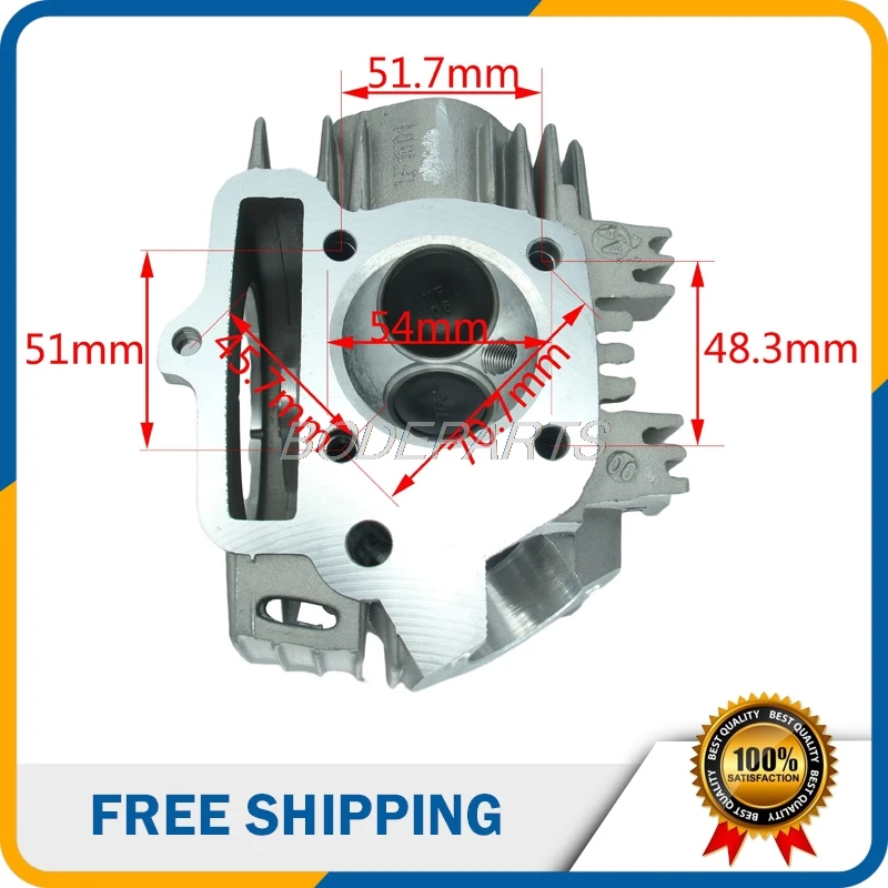 Аксессуары для мотоциклов головка цилиндра с воздушным охлаждением объемом 125