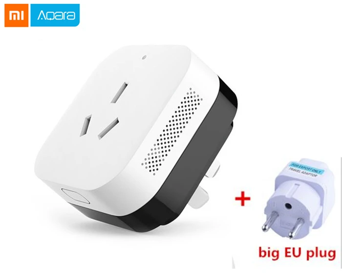Xiao mi Gateway 3 Aqara кондиционер Компаньон с датчиком температуры Hu mi dity ZigBee работа с mi комплекты умного дома - Цвет: add Big EU plg